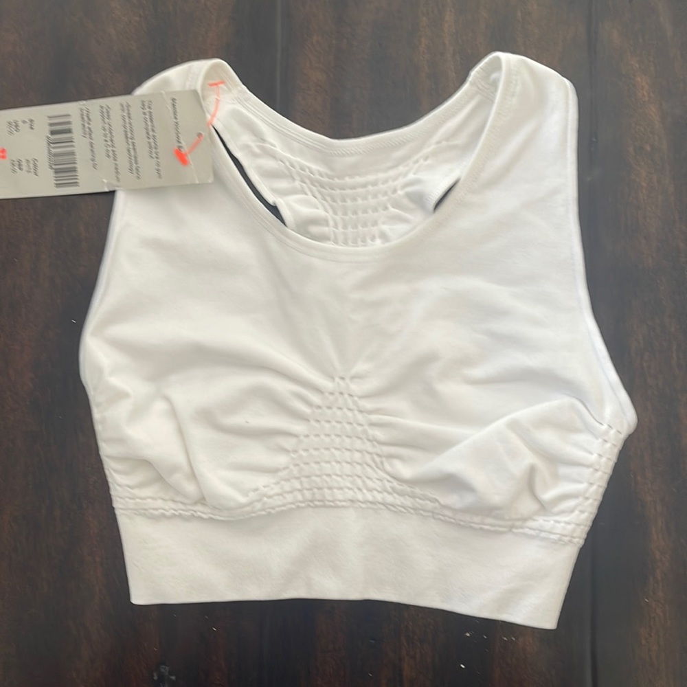 Sweaty Betty Sports Bra White Size S NWT
